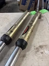 76,77,78,79 Yamaha TT-500, XT-500 Front Forks Vintage Ahrma. Fixed Price $200.00.