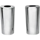 Drag Specialties 0411-0012 Fork Slider Covers +2IN. Chrome. Fixed Price $99.46.