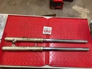 Suzuki RM125 1984 Left Right Front Forks. Fixed Price $181.24.
