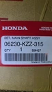Honda 06230-KZZ-315 Main Shaft Assembly Genuine Oem New. Fixed Price $49.99.