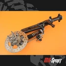 07-19 2009 Piaggio MP3 500 Oem Front Right Shock Strut Knuckle Hub Assembly. Fixed Price $199.99.