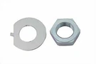 V-twin Fork Stem Nut And Lock Washer Kit Zinc Harley Davidson. Fixed Price $15.96.