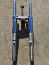 08-22 Honda Shadow VT750 Front Forks Suspension Set Triple Tree Lower Clamp. Fixed Price $399.91.