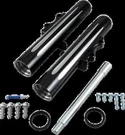An Dual Disc Fork Legs Deep Cut Black Harley Road Glide Custom 15-23. Fixed Price $909.71.