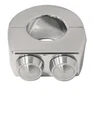 V-factor 15154 Chrome Billet Switch 1" Clamps For Custom Use Harley Metric. Fixed Price $62.50.