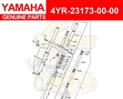 Yamaha Spindle, Taper 4YR-23173-00-00 Oem New. Fixed Price $27.78.
