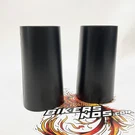 Genuine Harley 2010-2017 Flstfb Fork Slide Covers Denim Black 54673-10BYM. Fixed Price $29.00.