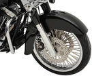 Arlen Ness Hot Fork Legs Lower Sliders Dual Disc Smooth Chrome Harley 14-19 Flh. Fixed Price $807.46.