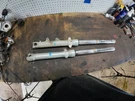 91-03 Honda CB750 Nighthawk Left Right Front Forks Parts 51400-MW3-671. Fixed Price $90.00.
