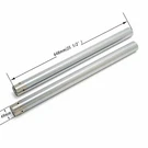 Chrome 49MM 25-1/2" Front Fork Tubes 46605-06 Harley Dyna Fxdb Fxdl Fxdc. Fixed Price $119.98.