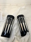 Arlen Ness 0411-0085 20-029 Aluminum Fork Boot Covers Deep Cut +2" Black. Fixed Price $295.00.