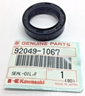 Kawasaki Motorcycle Front Fork Rubber Oil Seal 1987-2001 KE100 Oem 92049-1067. Fixed Price $11.39.