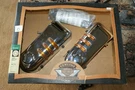 Nos Genuine Harley Davidson Lighted Chrome Fork Slider Kit 45953-91. Fixed Price $199.95.