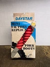 Vintage Nos Daystar Mini Factory Replica #F00234 Motorcycle Fork Boots Red. Fixed Price $9.99.