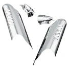 For Harley-davidson Road King 00-13 Kuryakyn Lower Chrome Leg Deflector Shields. Fixed Price $112.99.