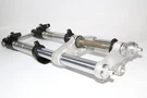 97-98 Triumph Daytona T595 Front End Forks Suspension W/ Triple Tree Clamps Oem. Fixed Price $399.99.