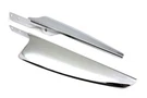 Chrome Windshield Deflector Set For Harley-davidson. Fixed Price $146.99.