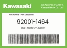 Kawasaki Genuine Bolt,fork Cylinder 92001-1464. Fixed Price $7.60.