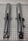 Harley Touring Single Disc Fork Legs 2000 -13 Chrome Lower Sliders Outright. Fixed Price $649.00.