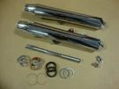 Big Dog Motorcycles Oem Chrome Front Fork Sliders 2004-11 K-9 Chopper Ridgeback. Fixed Price $999.99.