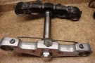 2006 Kawasaki Vulcan Triple Tree Fork Clamp Top Upper Lower. Fixed Price $119.75.