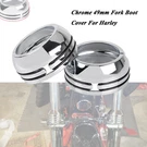 Motorcycle 49MM Fork Boot Cover Set Chrome Harley Dyna Wide Glide Fxdwg. Fixed Price $28.98.