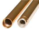 Custom Cycle - 710028 49MM Gold Fork Tubes, 22.875IN.. Fixed Price $599.99.