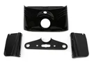 Replica Triple Tree Cover Kit Black For Harley-davidson. Fixed Price $153.99.