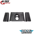 Drag Specialties 0411-0143 Black Fork Tins Set Piece Front & Side Harley. Fixed Price $114.44.
