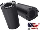 Harley Davidson Black Upper Fork Slider Covers 45800134 2018-2023. Fixed Price $69.97.