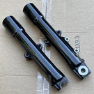 2007-2017 Oem Harley Heritage Softail Lower Fork Tube Sliders Black G592-80/30. Fixed Price $295.00.