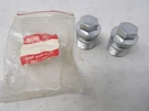 Nos Suzuki Front Fork Top Caps 51351-38010 75-78 RM125, 76-78 RM250, RM370 TS250. Fixed Price $48.00.