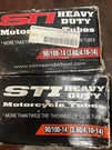 Pair Of Sti TB0050H Heavy Duty Motorcycle Tube 90/100-14 Nos (O5C-3). Fixed Price $35.99.
