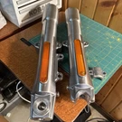 Harley Davidson Fatboy 2010 Lower Fork Tube Sliders G592-30-L & G592-30-R 26D10. Fixed Price $99.99.
