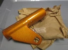 Yamaha Metallic Flake Gold Right Upper Fork Cover Ear 1973 TX750 341-23131-50-M5. Fixed Price $149.99.