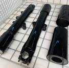 Harley Fork Legs Sliders Fat Boy Softail 2008 -17 Heritage Black Outright. Fixed Price $550.00.