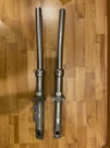 2011-15 Harley Davidson Sportster Xl 1200 Oem Front Fork Legs Pair Bent. Fixed Price $98.00.