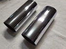 Gilroy Indian Chief Paioli Fork Tube Slider Chrome Covers. Fixed Price $30.00.