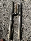 2002 Suzuki GSXR750 Front Forks Shock Suspension Set Pair (#472). Fixed Price $80.00.
