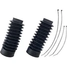 Drag Specialties 0406-0099 Black Rubber Fork Boots 49 Mm 9". Fixed Price $47.95.