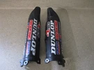 2012 Kawasaki Kx 250F Black Front Fork Guards, Fits 09-12, M241. Fixed Price $30.00.