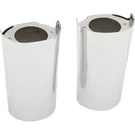 Drag Specialties Chrome Smooth Stock Length Repl Oem Upper Slider Covers 14-22. Fixed Price $95.63.
