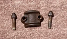 Front Fork Lower Slider Axle Cap 45835-48 Harley Panhead Hydra-glide W/ Studs. Fixed Price $49.95.