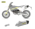 Exhaust + Tube Kat Arrow Rtech All Husqvarna 701 Supermoto 2021 2023. Fixed Price $714.83.