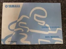 1990 Yamaha Big Wheel BW80A Motorcycle Operator Manual User Guide LIT116260700. Fixed Price $133.44.