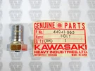 Kawasaki Nos New 44041-065 Fork Top Bolt F12MX Ke Kdx Klx Kxt. Fixed Price $59.99.