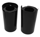 Black Cow Bells Front Fork Slider Covers Trim 14+ Touring 45600023 36816. Fixed Price $54.95.
