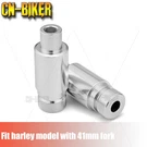 41MM 2" Front Fork Tube Extensions Harley Street Glide Road King Dyna Fxdwg. Fixed Price $41.84.