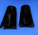 Harley 2014 -24 Fork Legs Covers Gloss Black Touring Sliders Cowbells (exchange). Fixed Price $125.00.