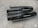 1999 Honda Shadow Ace VT750 Front Fork Upper Covers Top Shield S13-4989.QO. Fixed Price $30.00.